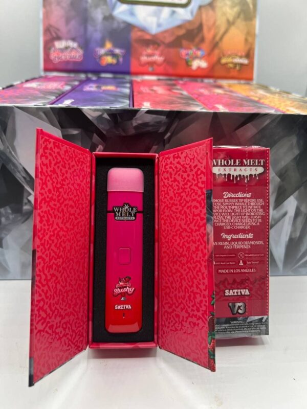 wholemelt - strawberry slushy sativa